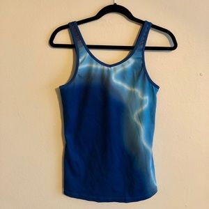 New balance tank with a built in bra